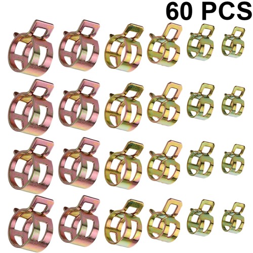 Tube Jacket Set Pipe Clamp Bracket Radiator Hose Clamps Spring Clips - Bild 8 von 12
