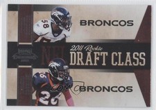 2011 Playoff Contenders Draft Class Von Miller Rahim Moore #4 0c4