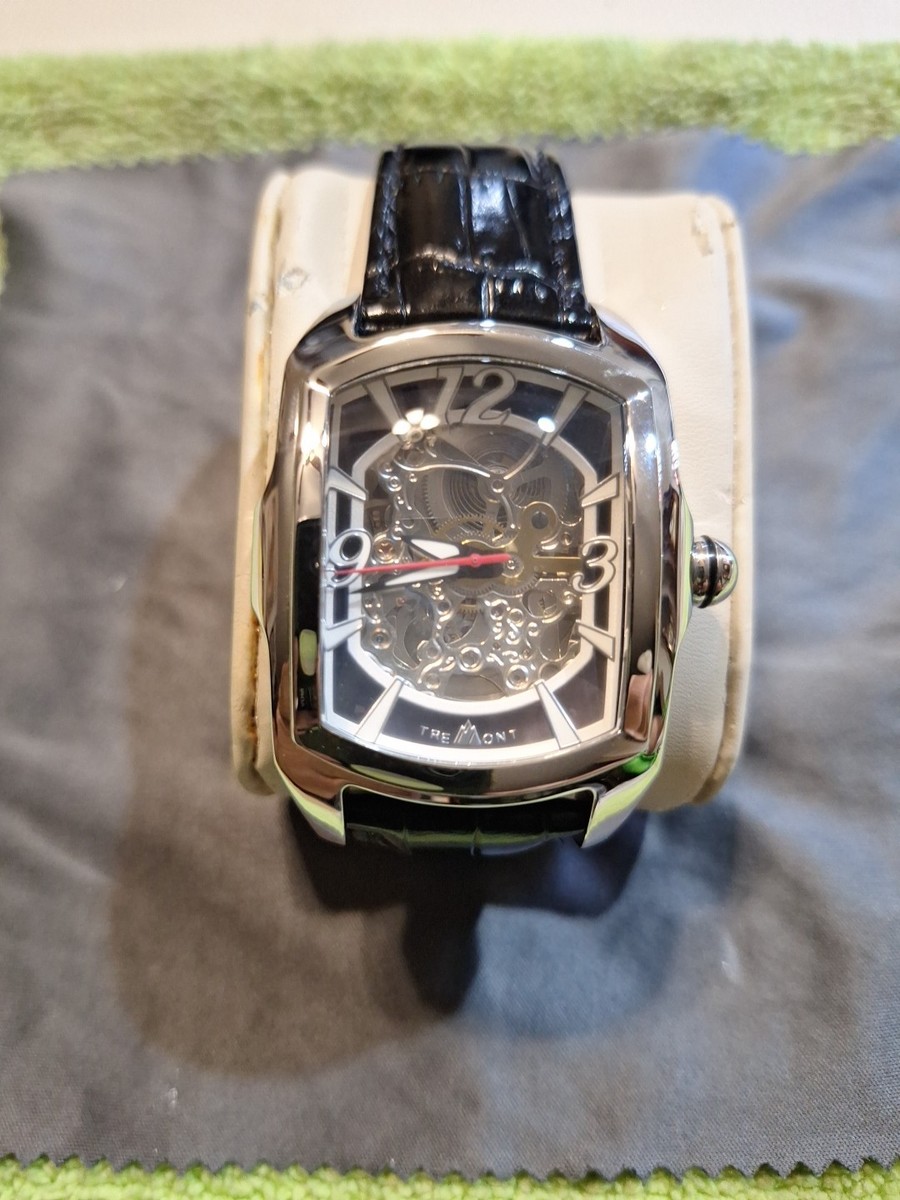 Tremont Mod#  843332003406  Collectible Skeletal Automatic Watch  5ATM ‼️USED*‼️ View 3