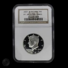 2001-S 50c Silver Kennedy Half Dollar - Proof - NGC PF 69 Ultra Cameo -E0096