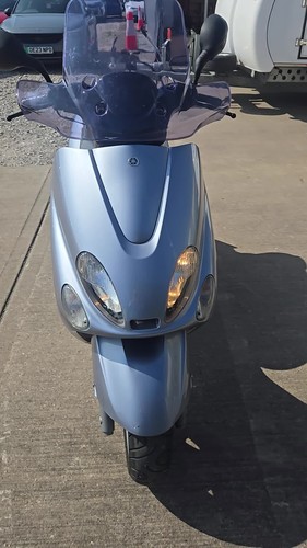 Yamaha Scooter Majesty 125cc 16K miles 12 Mth MOT Not Vespa Lambretta Honda PCX - Video 1 of 1