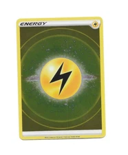 Pokemon TCG Electric Thunder Lightning Energy Foil Card NM