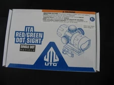 UTG 4.2" ITA Red/Green CQB Dot with QD Mount,Riser Adaptor Black SCP-DS3840W
