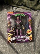 Neca TMNT Teenage Mutant Ninja Turtles in Time Foot Soldier Figure