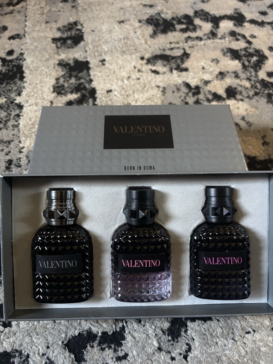 Valentino Born In Roma uomo 3-Piece Gift Set 30ml 1.0 fl oz Spray
