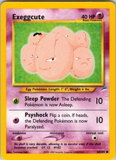 Exeggcute 064/105 Neo Destiny Pokemon NM Unlimited