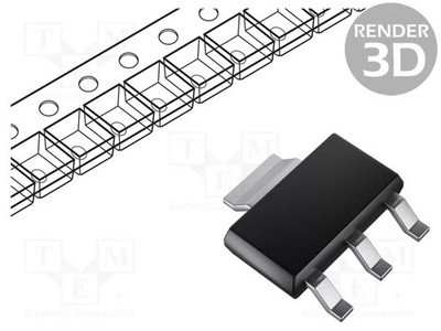 1A IC: Spannungsstabilisator SMD LDO,Linie,nicht geregelt 5V