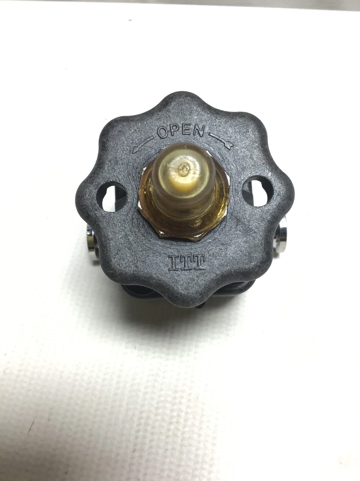 ITT F-ZK Sanitary Diaphragm Valve 150 PSI with 3/4" Sanitary Fitting - Image 2 of 4