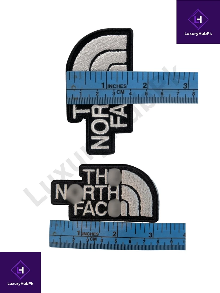 5 pcs Outdoor Hiking Mountain Gear TNF Iron-On Patch Sportswear style - Image 4 of 4