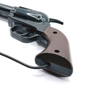 Nintendo NES Zapper Light Gun avec Duck Hunt & Wild Gunman test&eacute; Japon