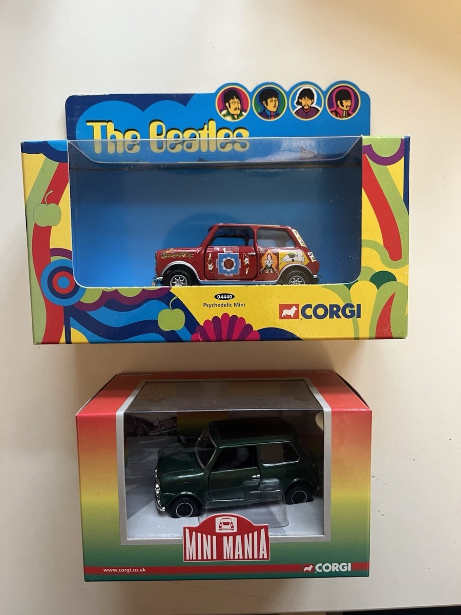 CORGI コーギー The Beatles mini ミニクーパー　ビートルズ けらく堂｜外国製ビンテージミニカー専門ネットショップ