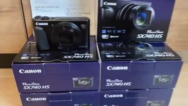 Canon Power Shot SX740 HS ブラック Canon PowerShot SX740 HS Digital Camera - Black | Camera