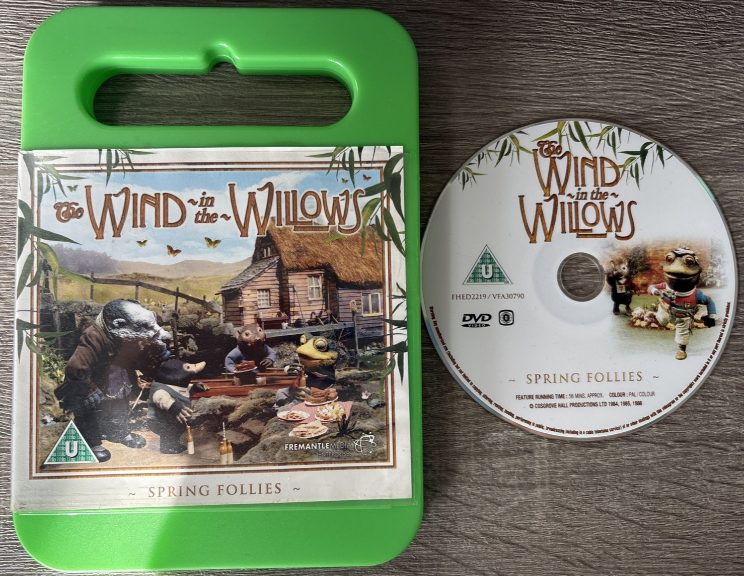 The Wind In The Willows - Spring Follies : Children's DVD - Carry Case