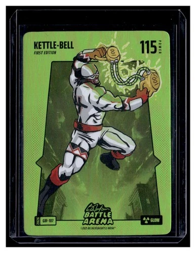 2026 Bo Jackson Battle Arena | Alpha Green Battlefoil Kettle-Bell Glow Case Hit!