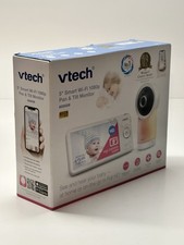 VTech - 1080p Smart WiFi Remote Access 360 Degree Pan  Tilt Video Baby Monitor