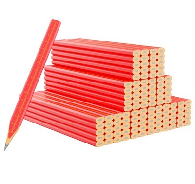 110 PCS Carpenter Pencils, Construction, Marking, Woodworking, Scriber Tool