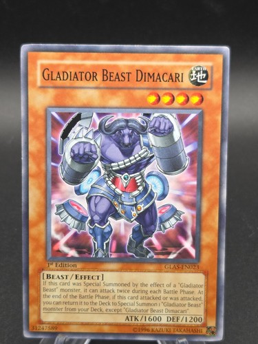 Gladiator Beast Dimacari GLAS-EN023 card
