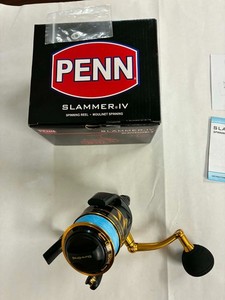 Penn Slammer IV Moulinet Spinning pêche en mer, Robuste et résistant, pêche au leurre, Bar, lieus, Thon, carangue, pêche Exotique - Sport