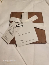 Project 62 Four (4) Pack Faux Leather Coasters... New