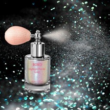 Boko Iridescent Body Glitter Spray for Face Hair  Shimmering Glitter Spray