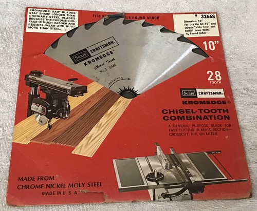 USA Made 28 Tooth Kromedge Table Saw 