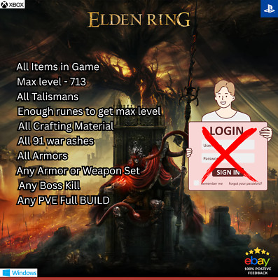 Elden Ring Boosting- [PS5/PS4/PC/XBOX]