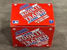 1988 Score Baseball Rookie & Traded Complete Set 1-110 Alomar Grace Biggio RC’s!