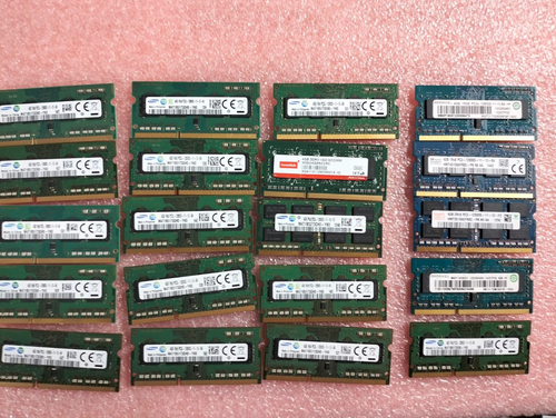 Lot of 20 x 4GB PC3/PC3L-12800S 1600MHz Laptop Memory - Picture 2 of 7