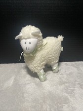 Vintage Russ Plush Sherpa Sheep Lamb Ballerina Twinkle Toes Little Blue Ribbon