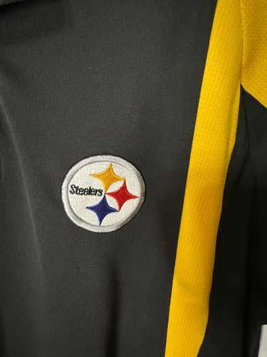 Ropa del equipo NFL Pittsburgh Steelers Polo Negro - Talla XL - Imagen 3 de 6