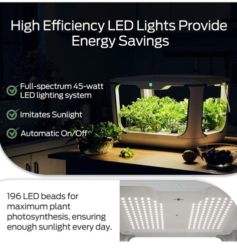 Greenjoy Home Grow Box Kit de cultivo de jardín de hierbas interiores con sistema hidropónico - Imagen 6 de 9