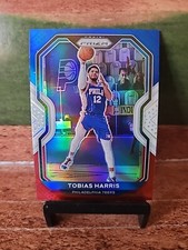 2020-21 Panini Prizm Red White & Blue Prizm Tobias Harris #202