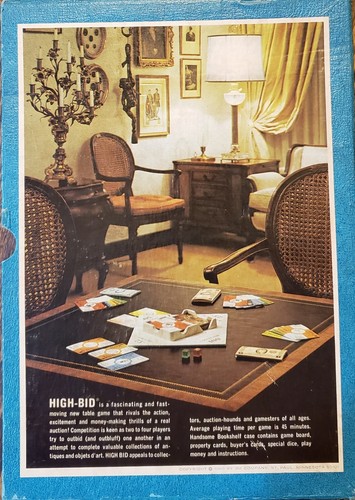 1965 "HIGH-BID THE AUCTION GAME" COMPLETE 3M BOOKSHELF Collection - Photo 14/16