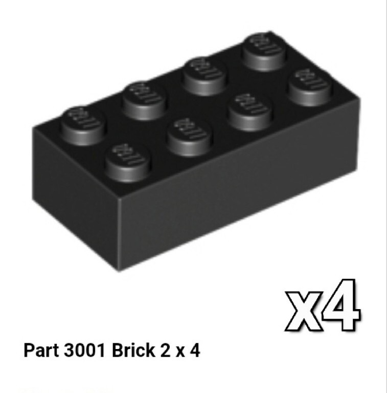 Plate Lego Pieces 3024 Lego 100 Pieces New LEGO Dark Bluish Grey