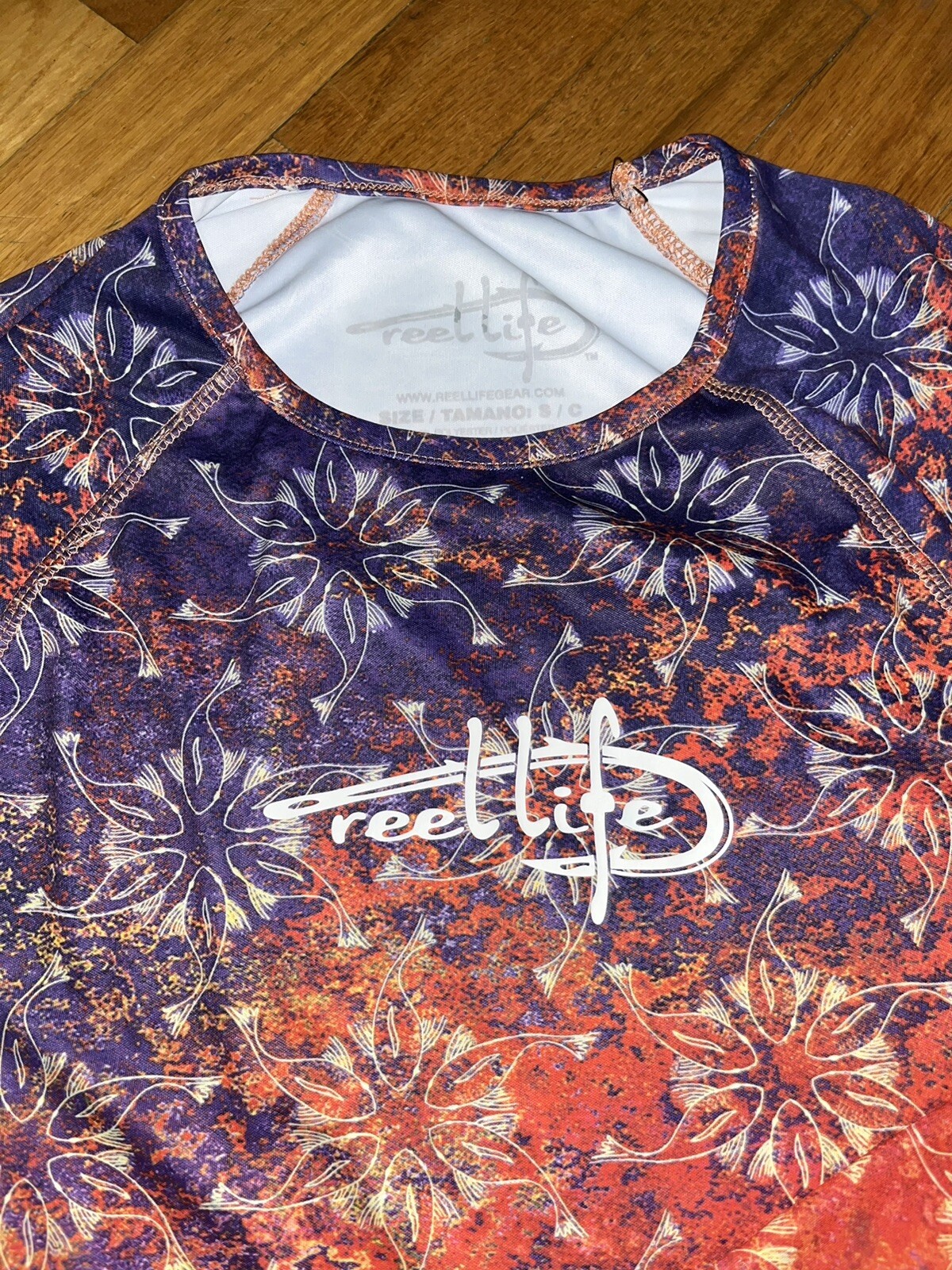ladies small reel life gear fishing shirt