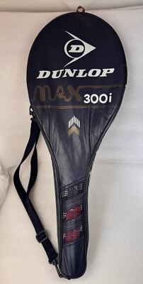 DUNLOP MAX 300i GRAPHITE INJECTION TENNIS RACQUET 4 5/8 | eBay