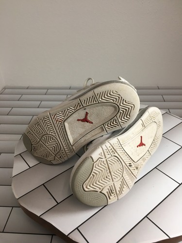 Kleinkind Größe 12c - Jordan 4 Retro Mid weiß Oreo - Bild 3 von 8