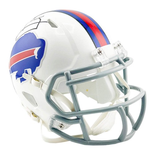 Jim Kelly Signed Buffalo Bills Speed Mini Football Helmet (JSA) - Picture 3 of 3