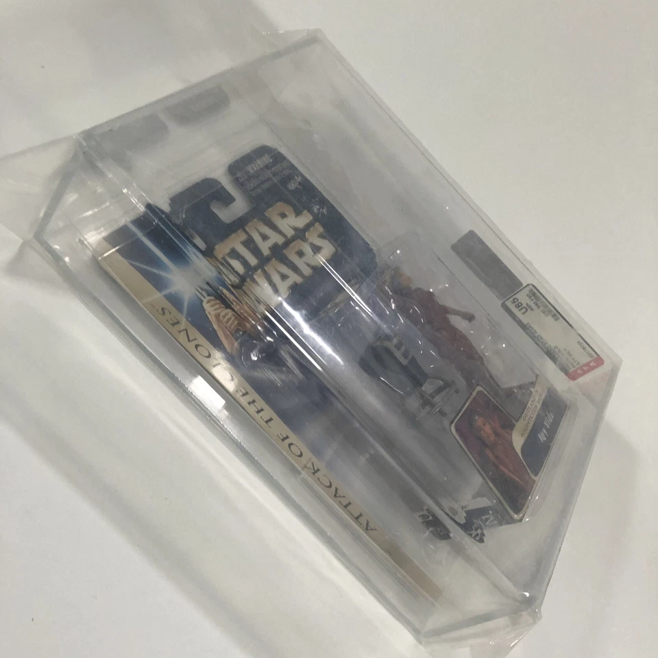 Star Wars AFA U85 Calificado AYY VIDA Outlander Club Nocturno Patrón AOTC #38 Oro SAGA Foto 3 de 4