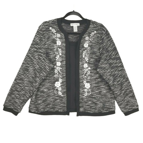 Front Stretchy Cardigan Sweater Size 