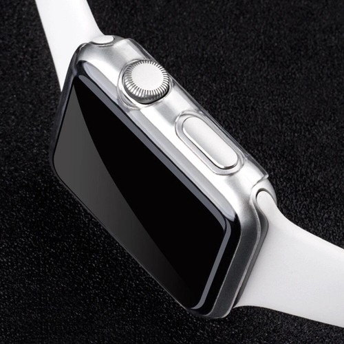 For Apple Watch Series 2/3/4/5/6/7/SE/8/9 Case TPU Screen Protector iWatch Cover - Picture 4 of 13