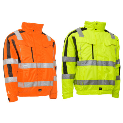 ELKA Visible Xtreme 2-In-1 Pilotenjacke Warnschutzjacke Warnjacke Warnkleidung
