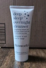 Thisworks Deep Sleep Overnight Cleanser Oat Amino Acids 3.3 Fl Oz / 100ml - New