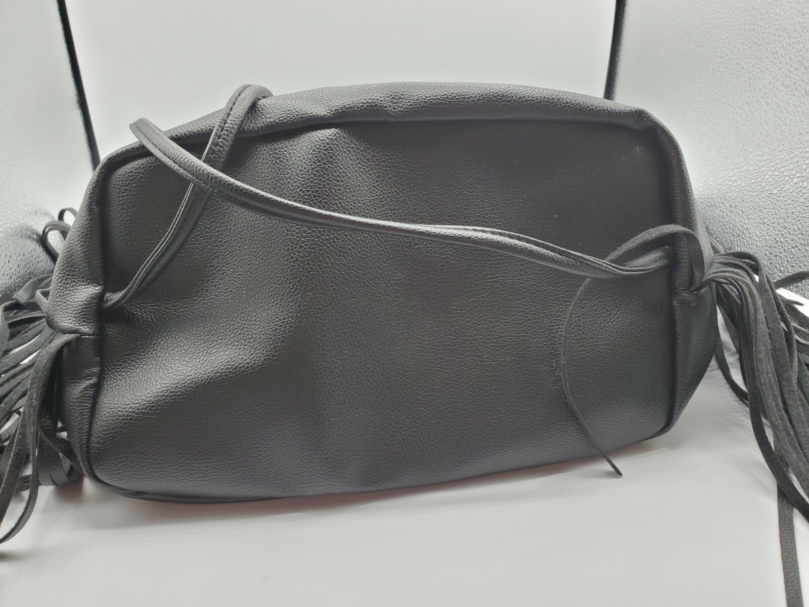 Victoria Secret Backpack Black Drawstring Bucket … - image 4