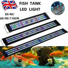 Aquarium Fish Tank LED Light Over-Head Full Spectrum Plant Lighting Lamp Timer