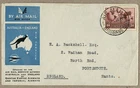 Australia 1934 1 Dec 1s6d Hermes FDC  CV $575 Qantas Flight Cover to UK