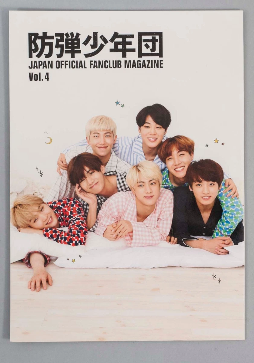 BTS Bangtan Boys Japan Official Fanclub Magazine ARMY Vol.4