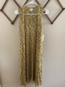 knit duster vest