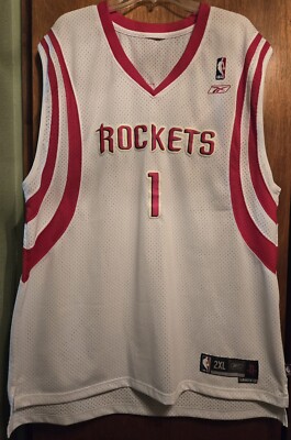 VTG Reebok 2XL Houston Rockets Tracy McGrady #1 Jersey 