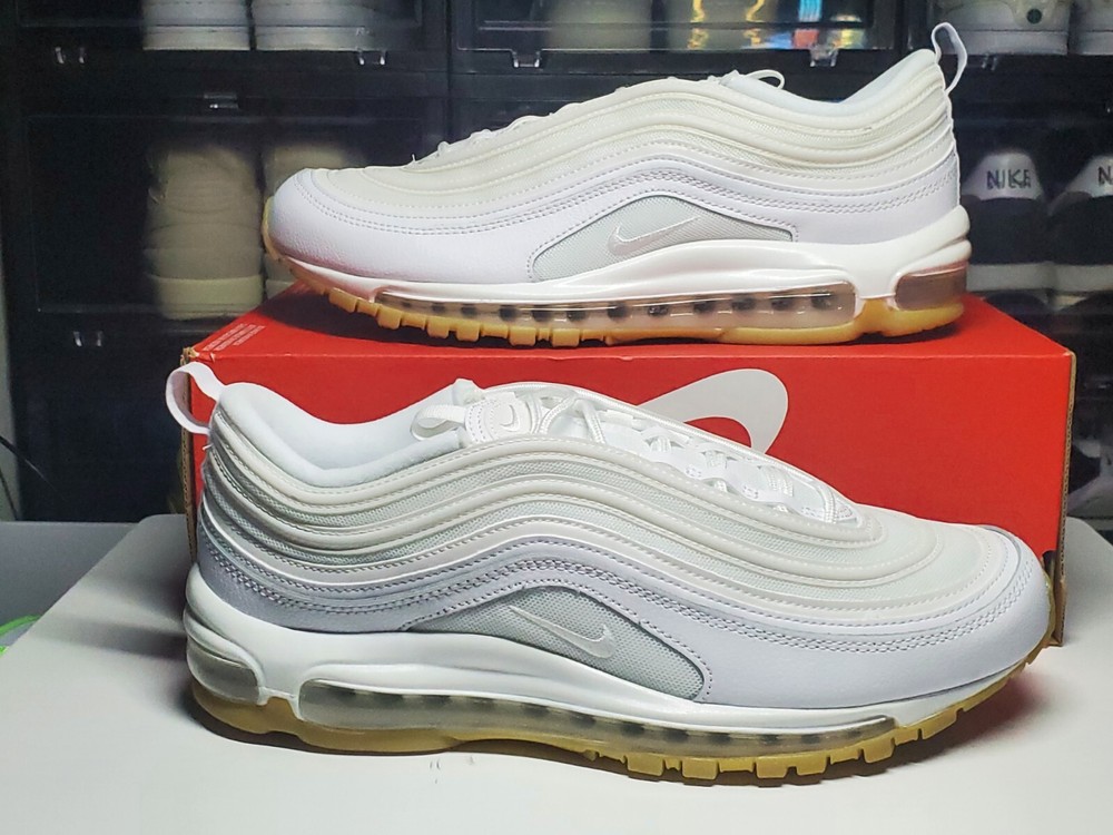 Men's Nike Air Max 97 White Gum Casual Sneakers DJ2740-100